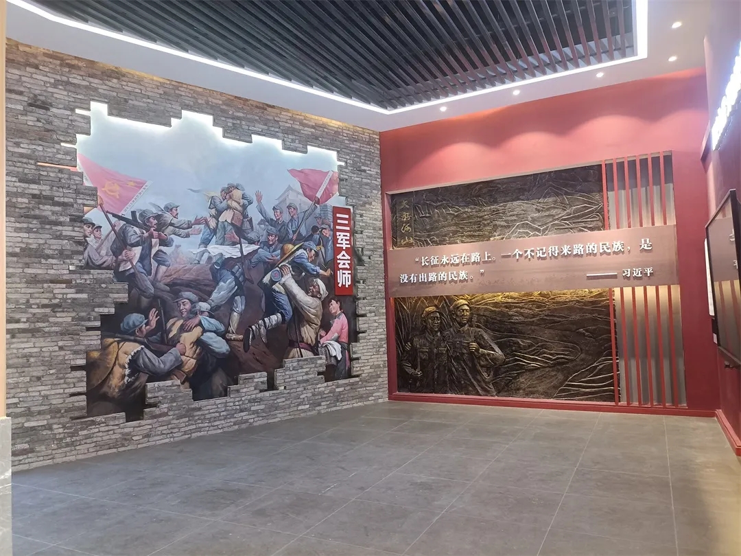 若爾蓋縣“勝利曙光”展陳館-三軍會師 若爾蓋縣“勝利曙光”展陳館-三軍會師.jpg